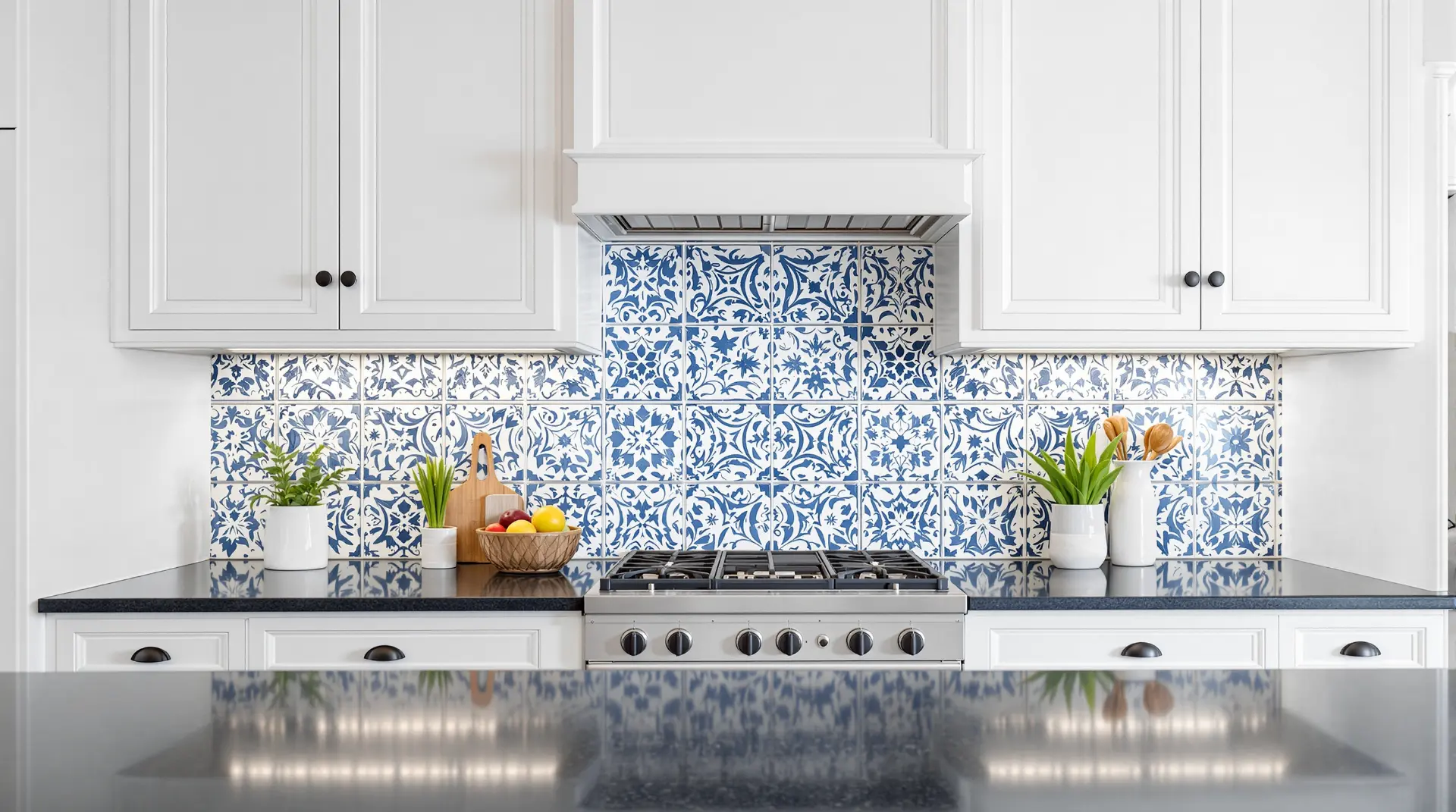 Kitchen Backsplashes — professional tile installation example